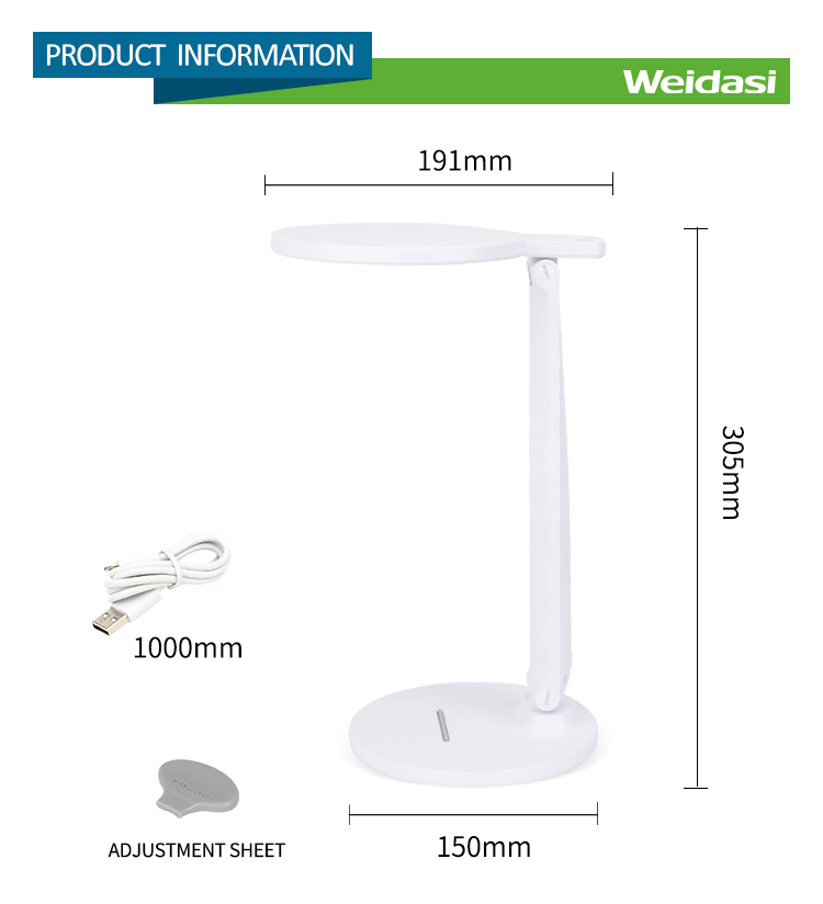 rechargeable light for reading table top led light lamp reading light